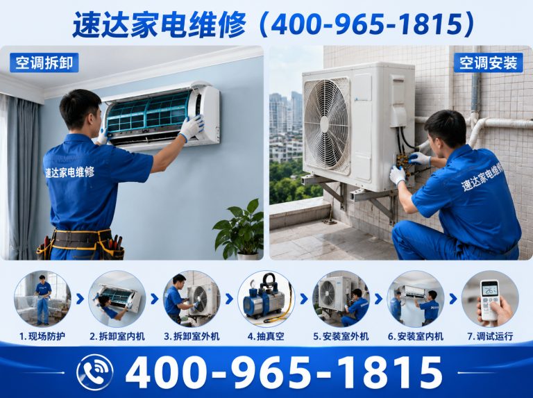 五家渠中央空调维修展示图